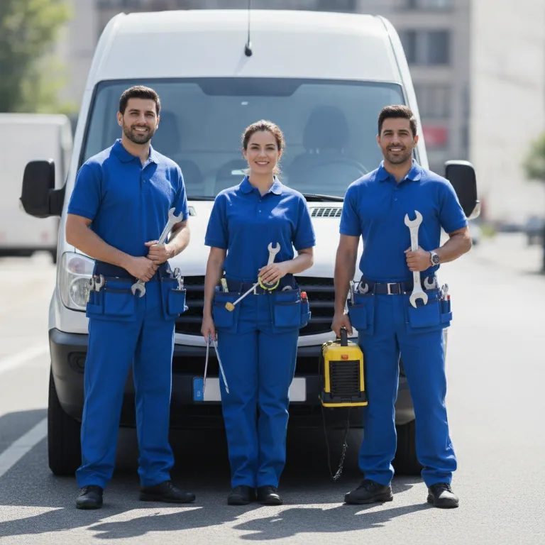 Industriewäscherei Team in Luenen